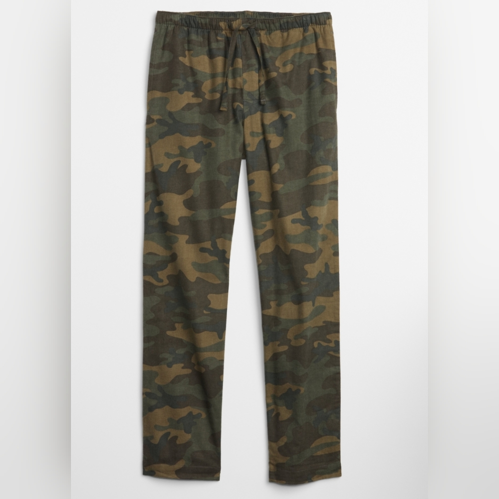 GAP Camo Pajama Pants Sz Med NWT